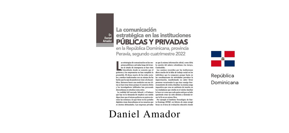 La comunicación estratégica en las instituciones públicas y privadas